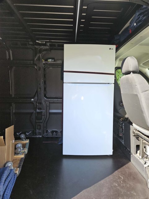 Refrigerator in Van