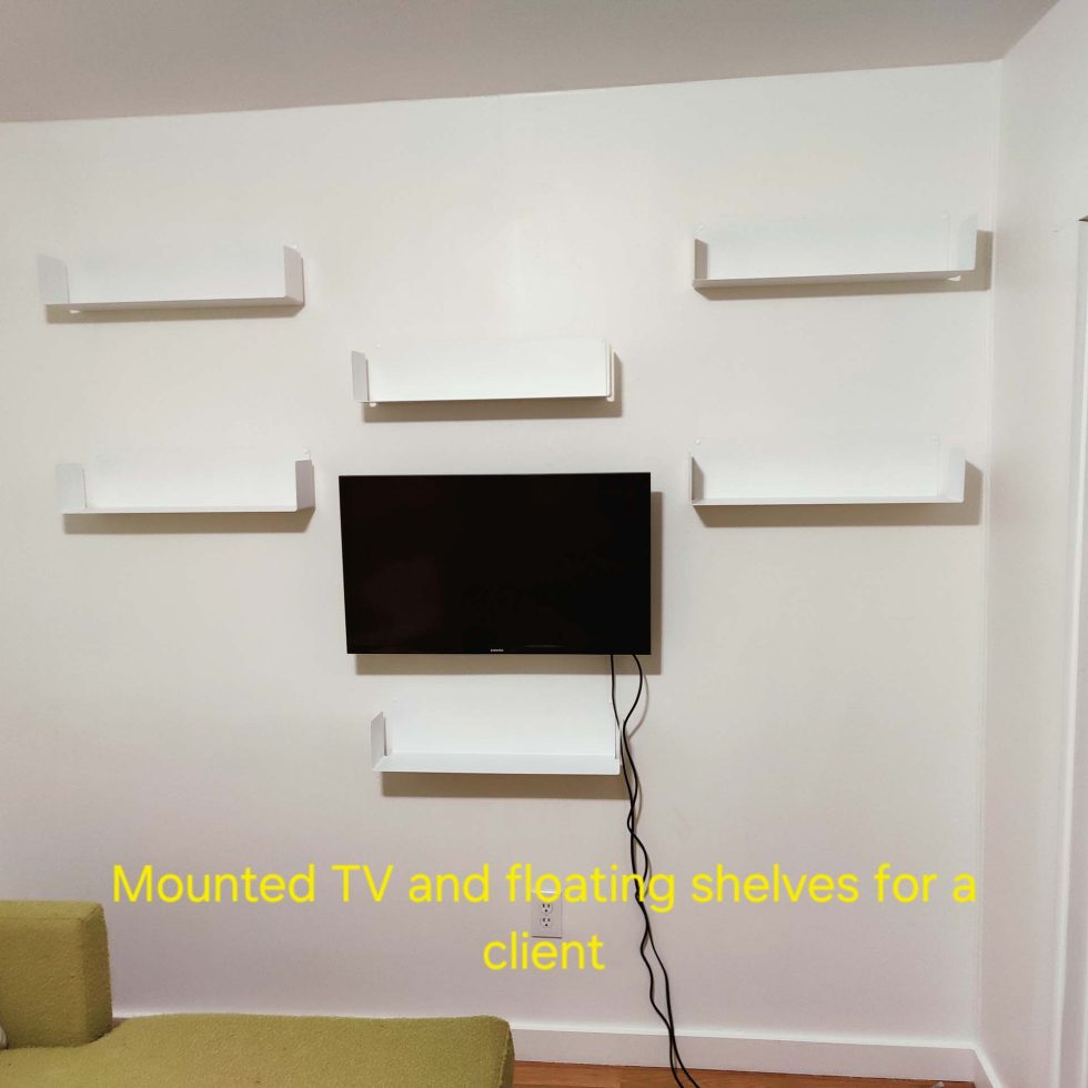 TV and Wall Shelves