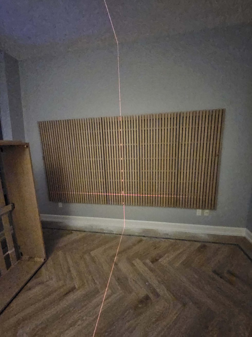 Waffle Board on Wall